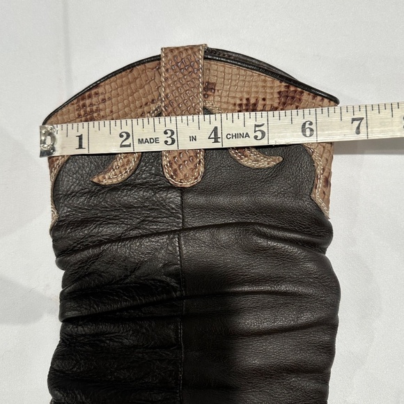 Women's Leather‎ Cowboy Boots - Size 37. - Picture 7 of 8